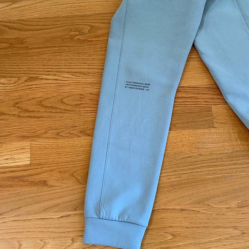 Abercrombie Kids Light Green YPB Joggers - Picture 6 of 7